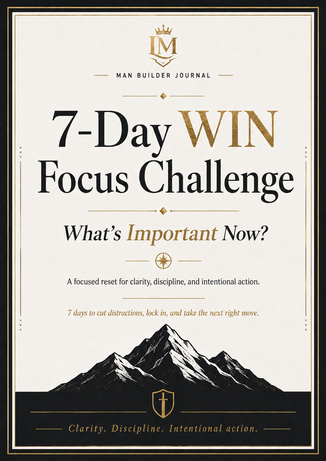 7-Day WIN Focus Challenge